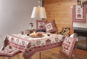 Ensemble de cuisine complet, nappe + coussins de chaise