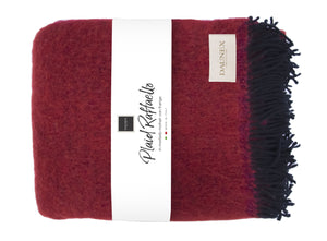 Plaid raffaello in morbido mohair con frange, daunex - Home Loves