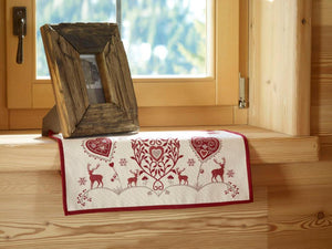 Centro tavola val di fassa Daunex misura 35 x 45 cm - Home Loves