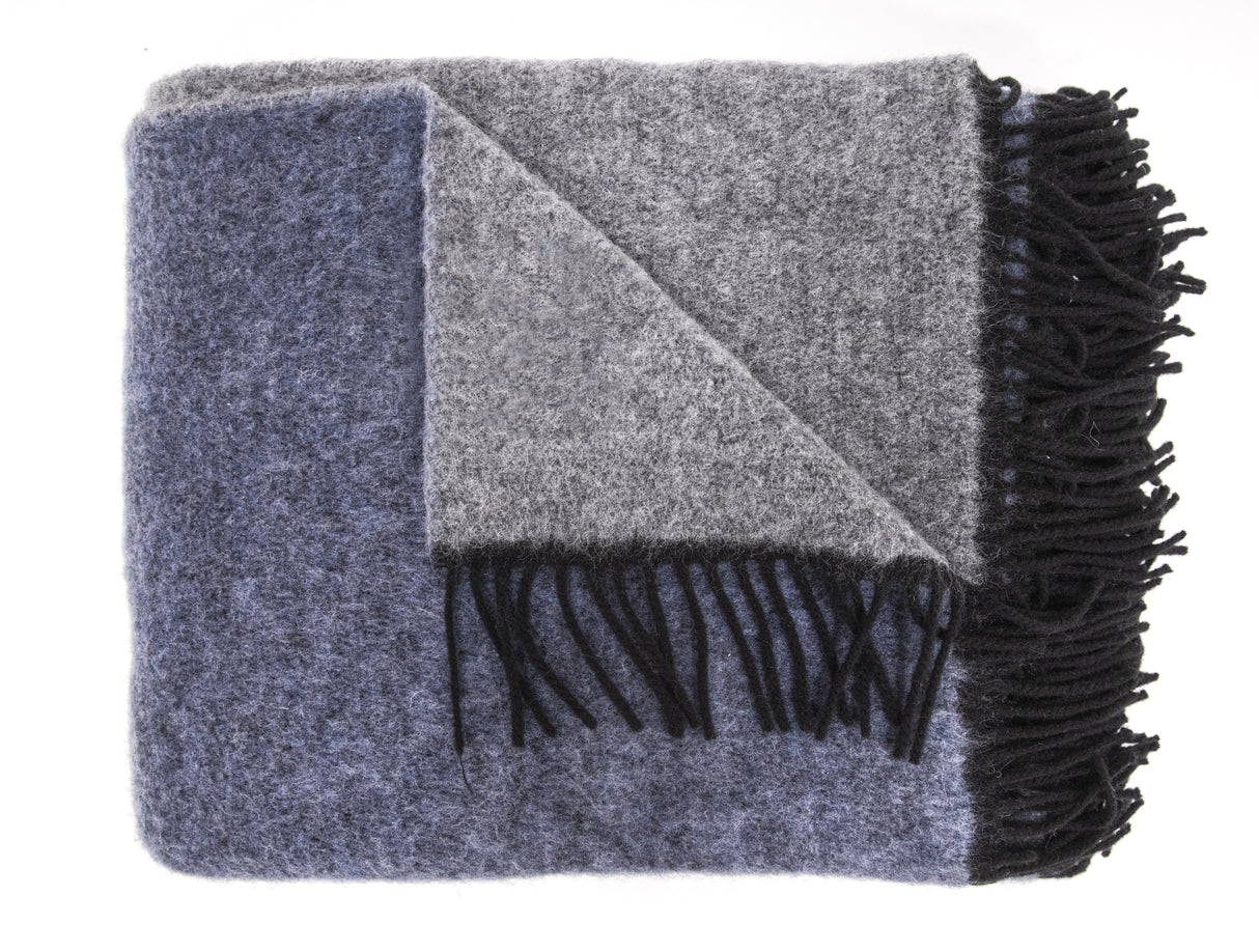 Plaid raffaello in morbido mohair con frange, daunex - Home Loves