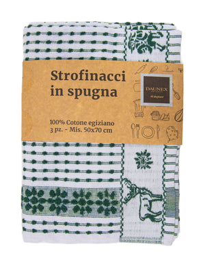 Strofinaccio in spugna casabella Daunex misura 50 x 70 cm - Home Loves