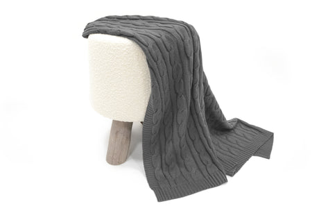 Coperta treccia Daunex tinta unita - Home Loves