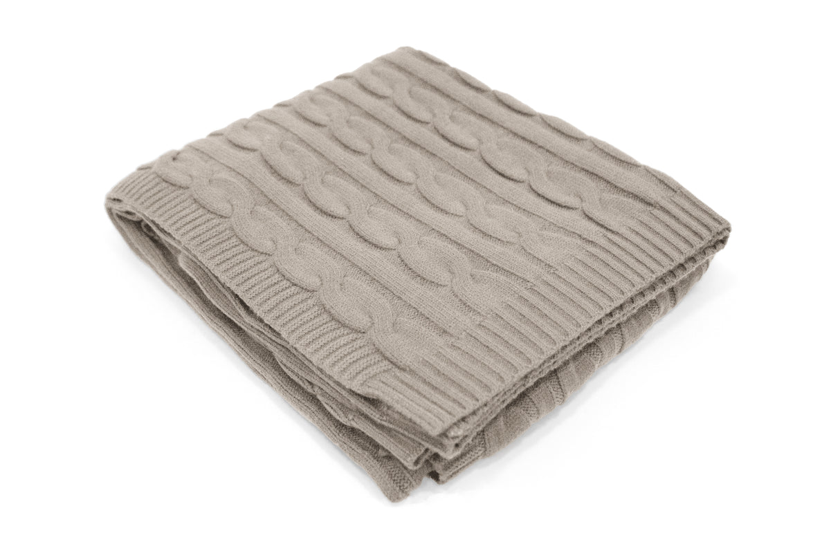 Coperta treccia Daunex tinta unita - Home Loves