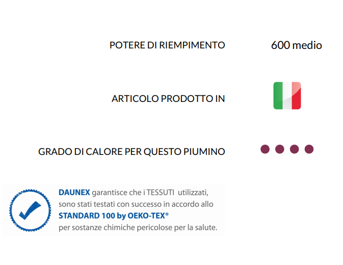 Trapunta in piuma d'oca matrimoniale elite canazei Daunex, astratto - Home Loves