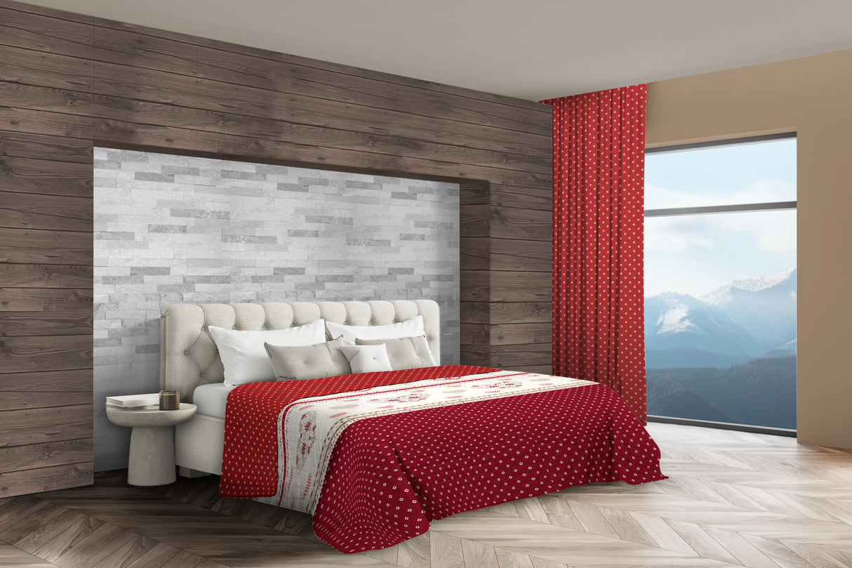 Trapuntino double-face chambery Daunex stampa digitale - Home Loves