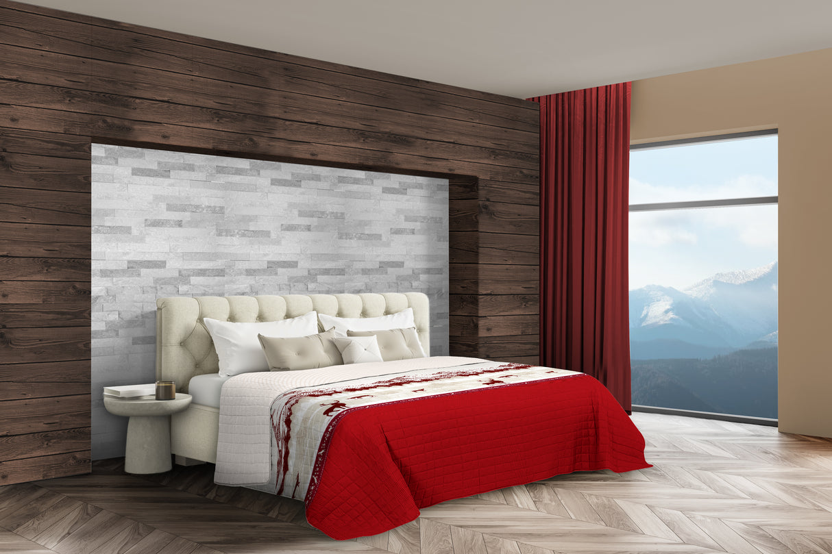 Trapuntino double-face monterosa Daunex stampa digitale - Home Loves