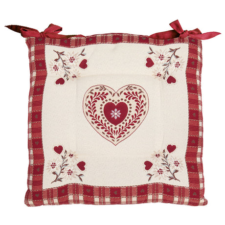 Cuscino trapuntino val badia Daunex misura 40 x 40 cm - Home Loves