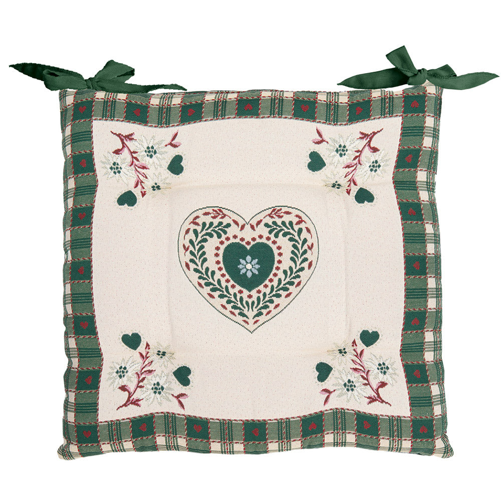 Cuscino trapuntino val badia Daunex misura 40 x 40 cm - Home Loves