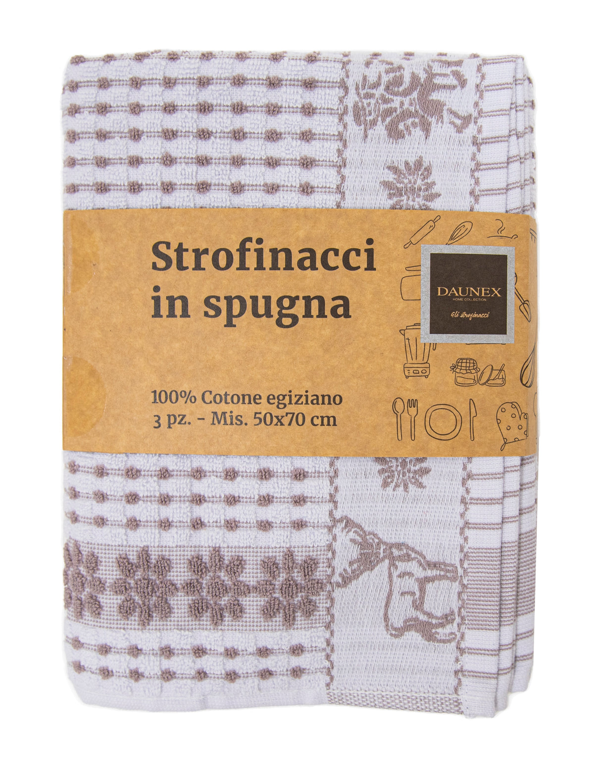 Strofinaccio in spugna casabella Daunex misura 50 x 70 cm - Home Loves