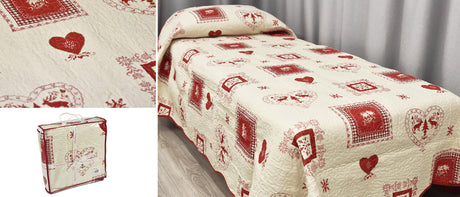 Copriletto natural cotton daunex tirol - Home Loves