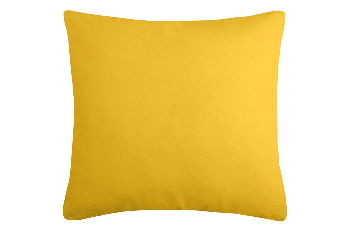 Cuscino arredo duo colore giallo-grigio/talpa non sfoderabile - Home Loves