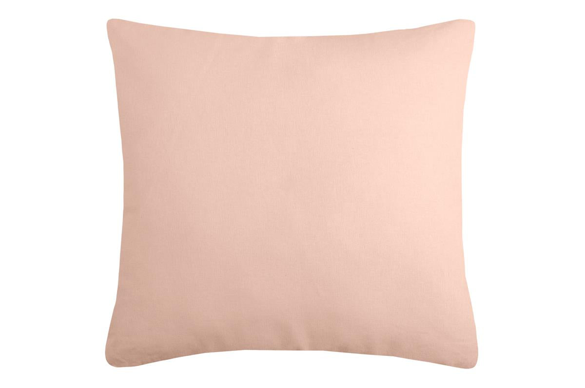 Cuscino arredo duo colore rosa-grigio/topo non sfoderabile - Home Loves