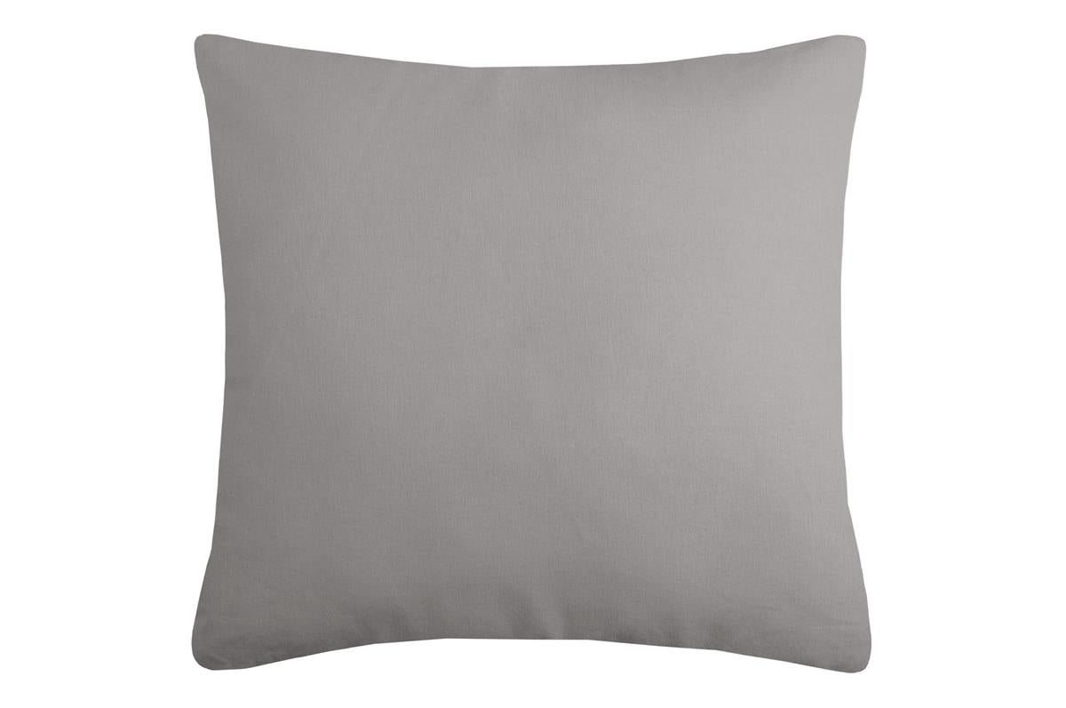 Cuscino arredo duo colore rosa-grigio/topo non sfoderabile - Home Loves