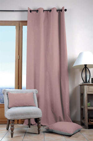 Cuscino arredo duo colore rosa-grigio/topo non sfoderabile - Home Loves