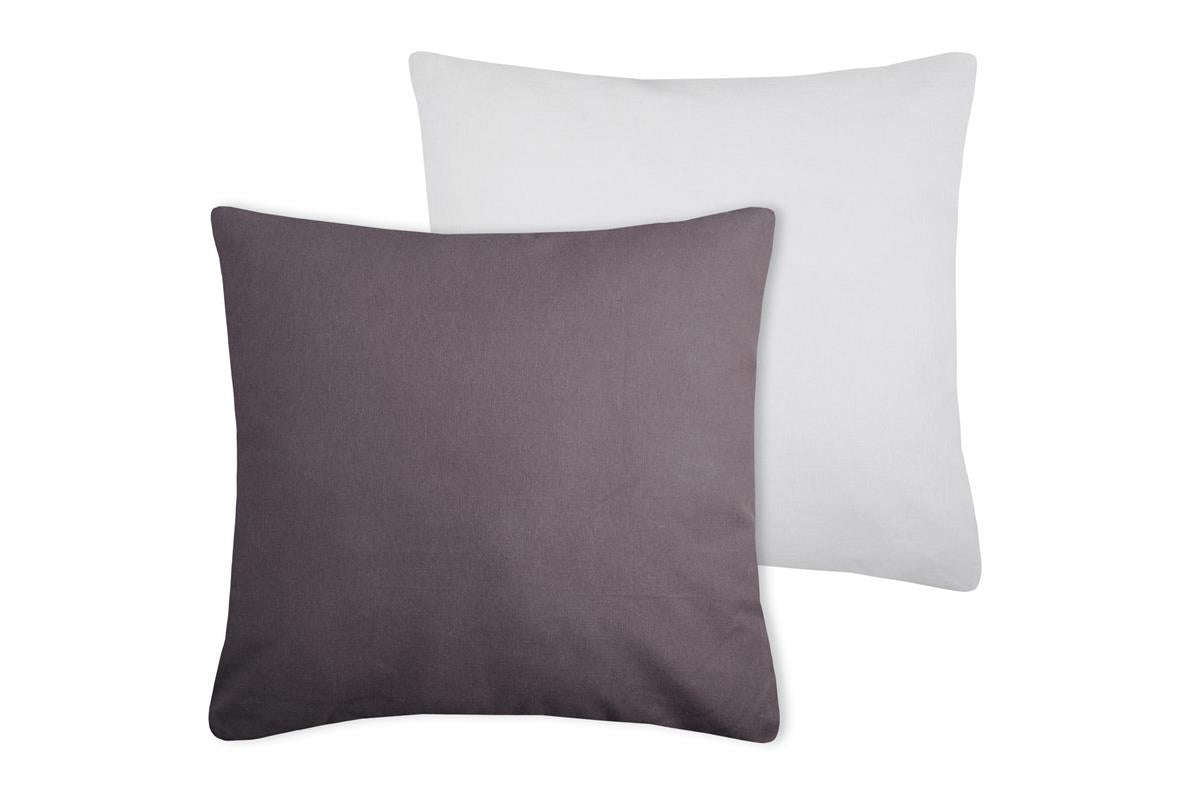 Cuscino arredo duo colore grigio-perla non sfoderabile - Home Loves