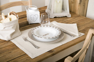 Tovaglia firenze con orlo a giorno Daunex - Home Loves