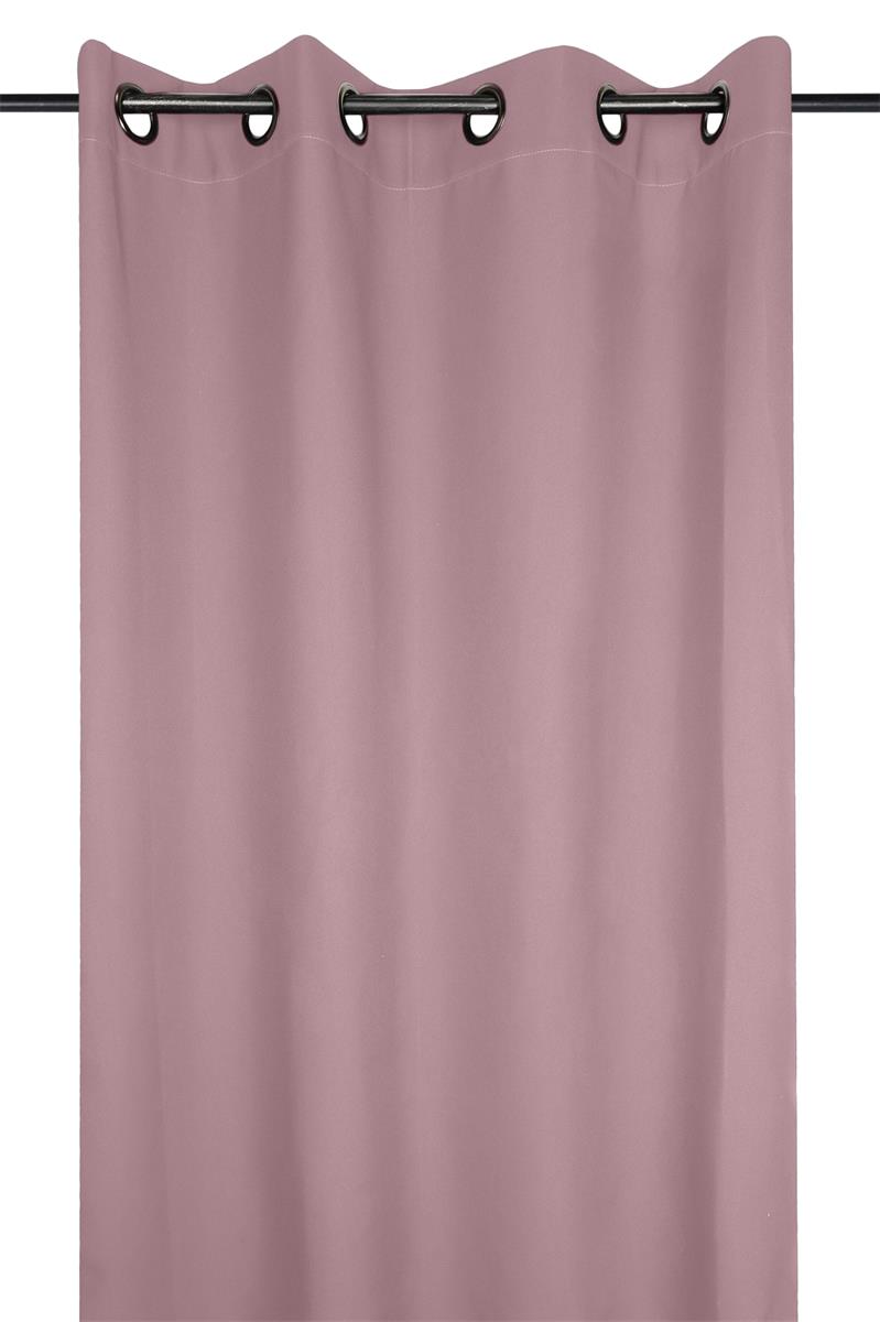 Tenda nelson oscurante colore rosa, 135×240 anelli fissi