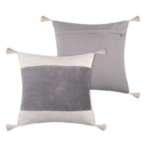 Cuscino arredo izumi sfoderabile colore grigio - Home Loves