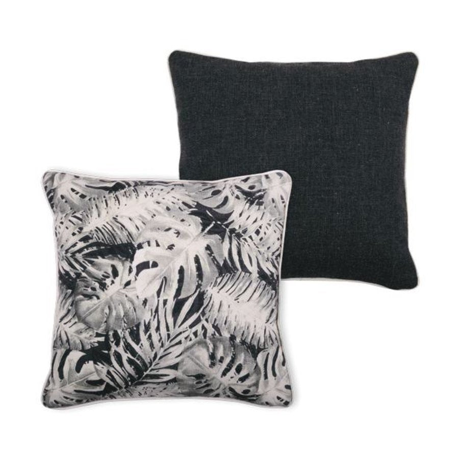 Cuscino arredo sfoderabile colore nero - Home Loves