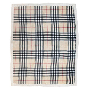 Plaid morbidotto in micropile Daunex boston colore naturale - Home Loves