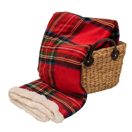 Coperta morbidotto in micropile Daunex tartan - Home Loves