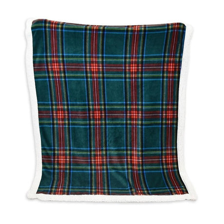 Coperta morbidotto in micropile Daunex tartan - Home Loves