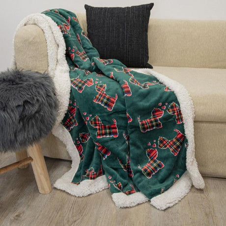 Plaid morbidotto in micropile Daunex cuccioli - Home Loves