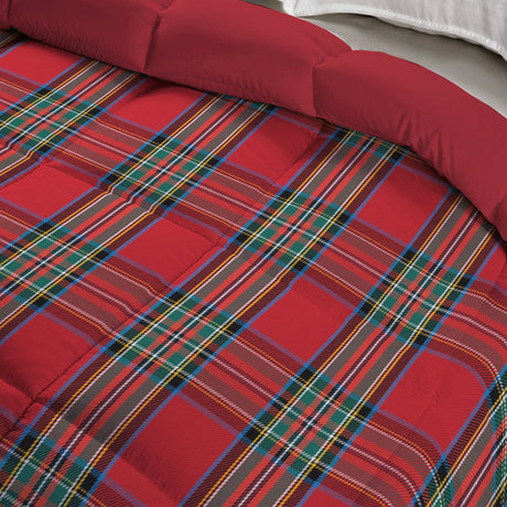 Trapunta in piuma d'oca elite canazei Daunex fantasia tartan - Home Loves