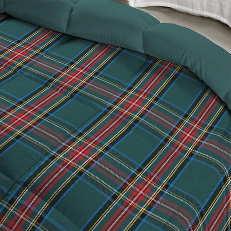 Trapunta in piuma d'oca elite canazei Daunex fantasia tartan - Home Loves