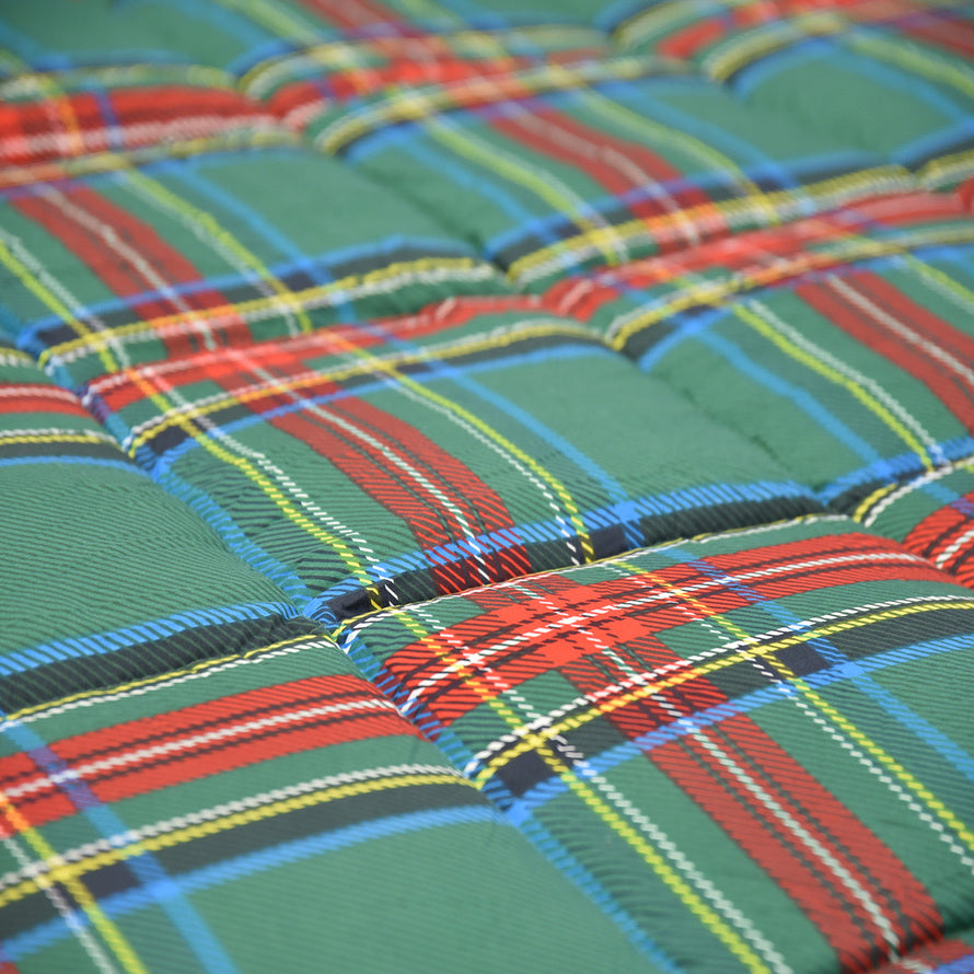 Trapunta invernale tartan Daunex colore verde - Home Loves